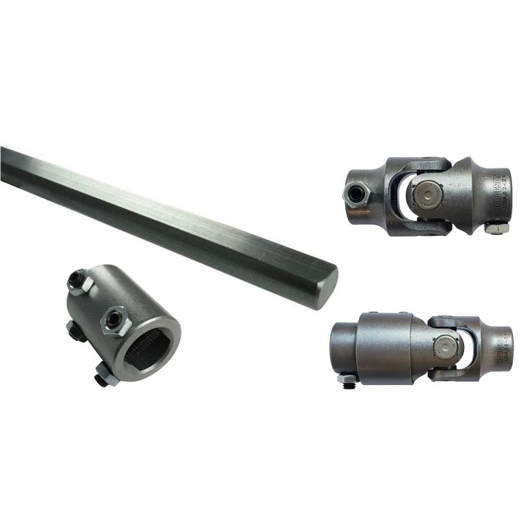 STEERING U-JOINT KIT,79-81 CAMARO W/ RIDETECH SUBFRAME,STOCK STEERING COLUMN