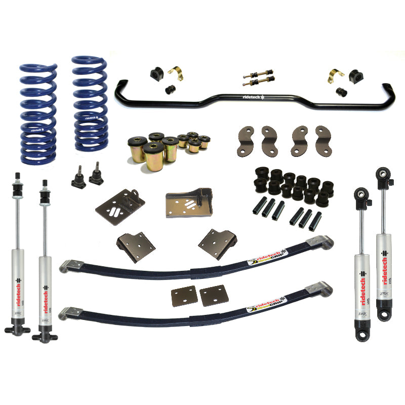 STREETGRIP SYSTEM,SPRINGS,SHOCKS,55-57 CHEVY,SBC