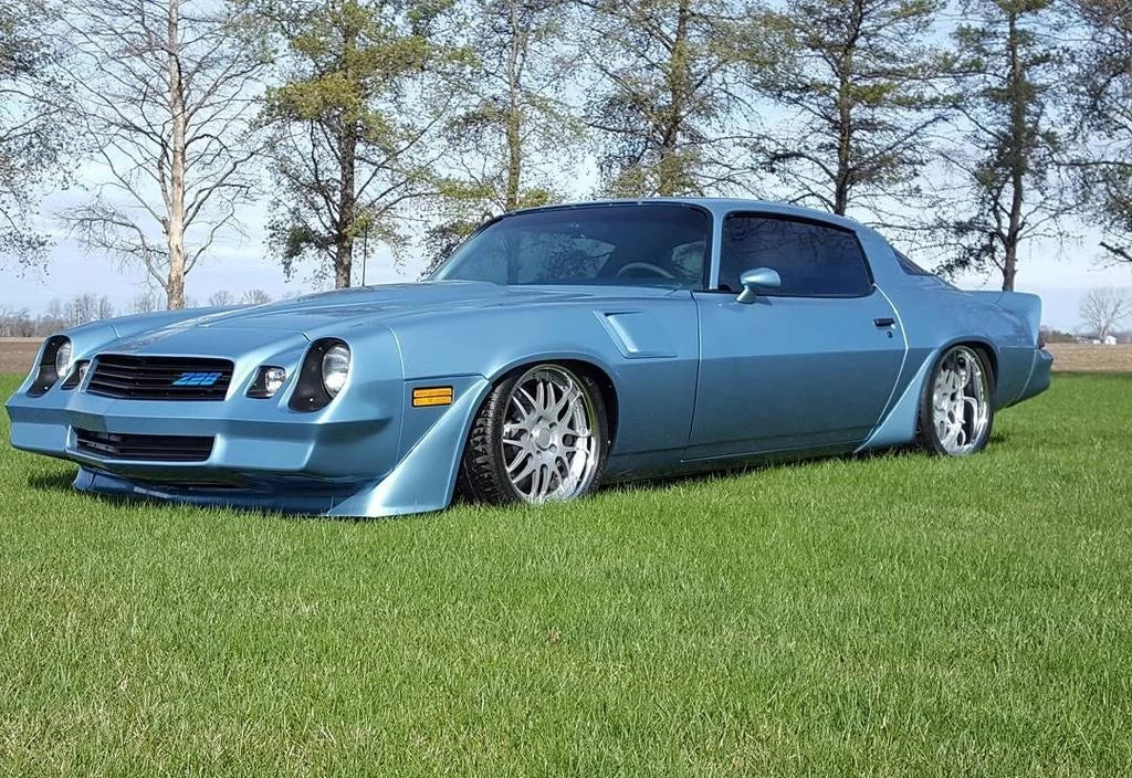 AIR RIDE & 4-LINK SYSTEM,CURRIE REAR END,WILWOOD 11" DRILLED BRAKES,RED,70-81 F