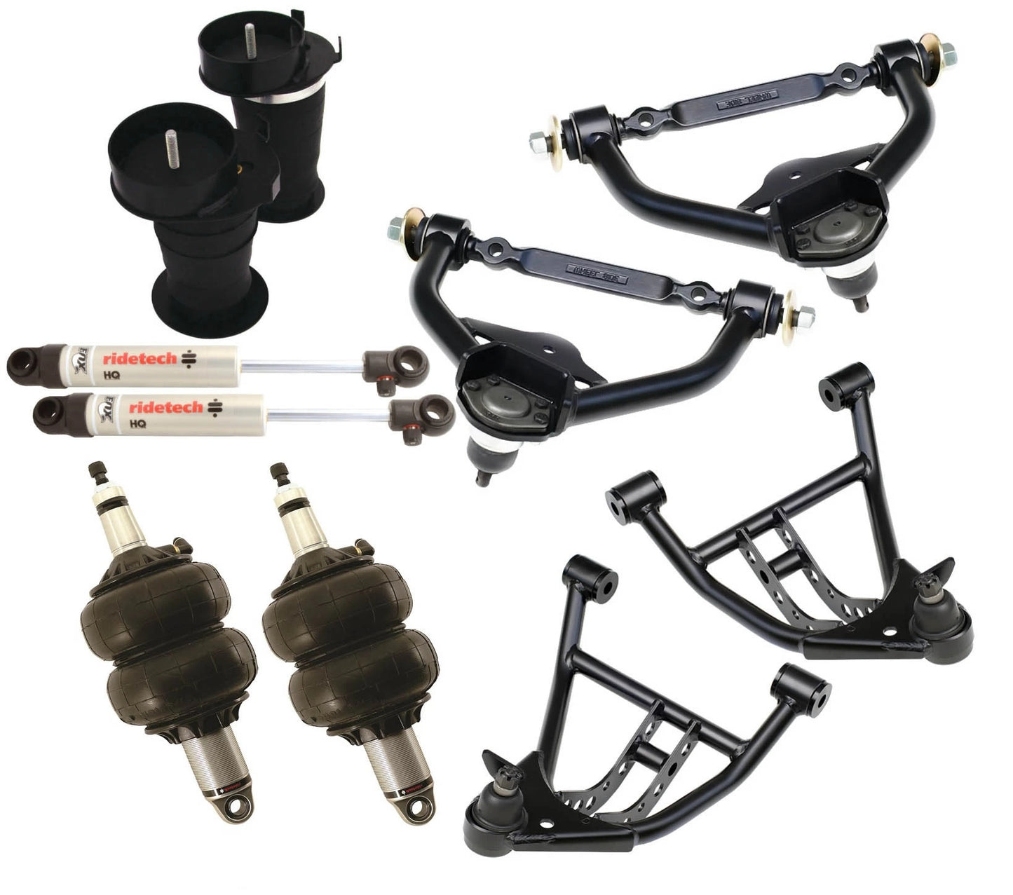 AIR RIDE SUSPENSION SYSTEM,CONTROL ARMS,SHOCKS,91-96 GM B-BODY