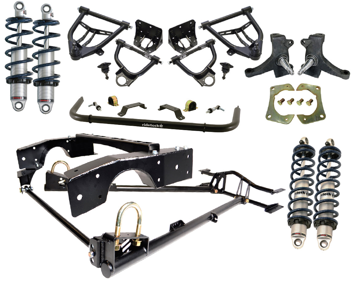 COILOVER & ARMS,WILWOOD 13/12" BRAKES,RED