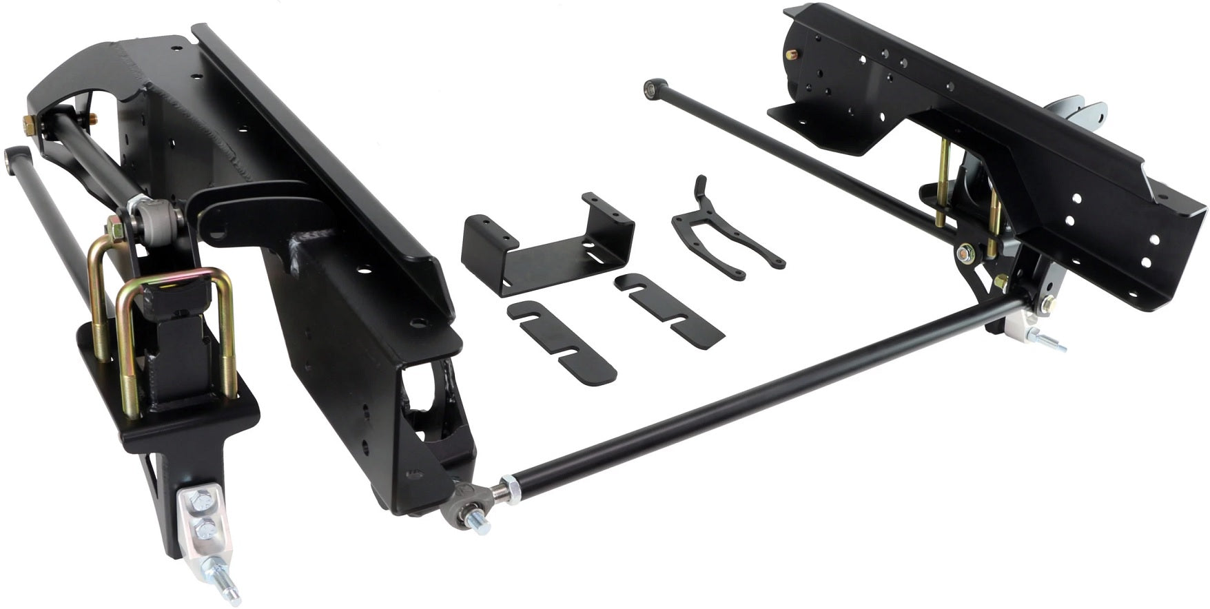 Front Air Bag Brackets With Hardware For 1999-2006 Chevy Silverado & GMC Sierra - Raw Steel