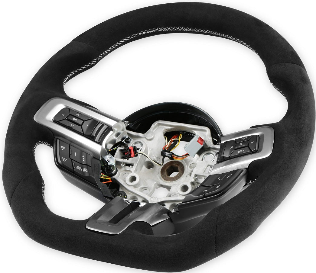 STEERING WHEEL,ALCANTARA,15-17 MUSTANG