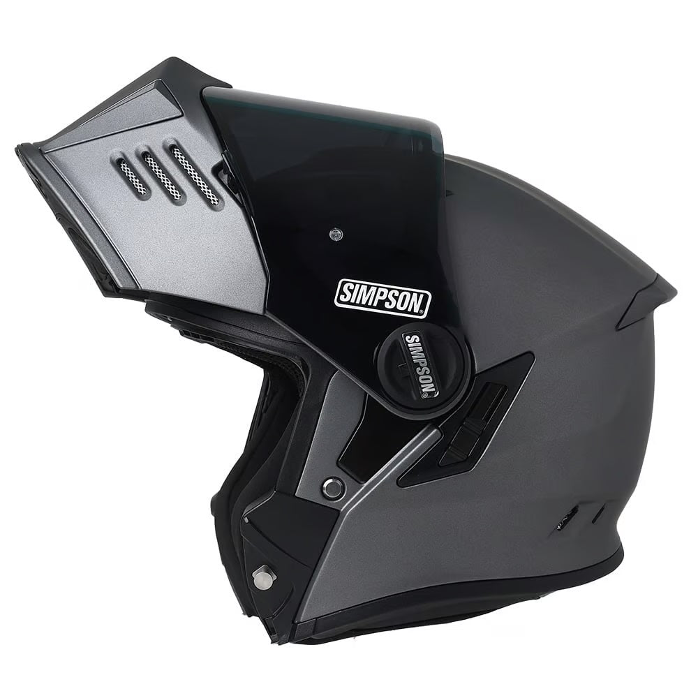 MOD BANDIT HELMET,FLAT ALLOY,LARGE