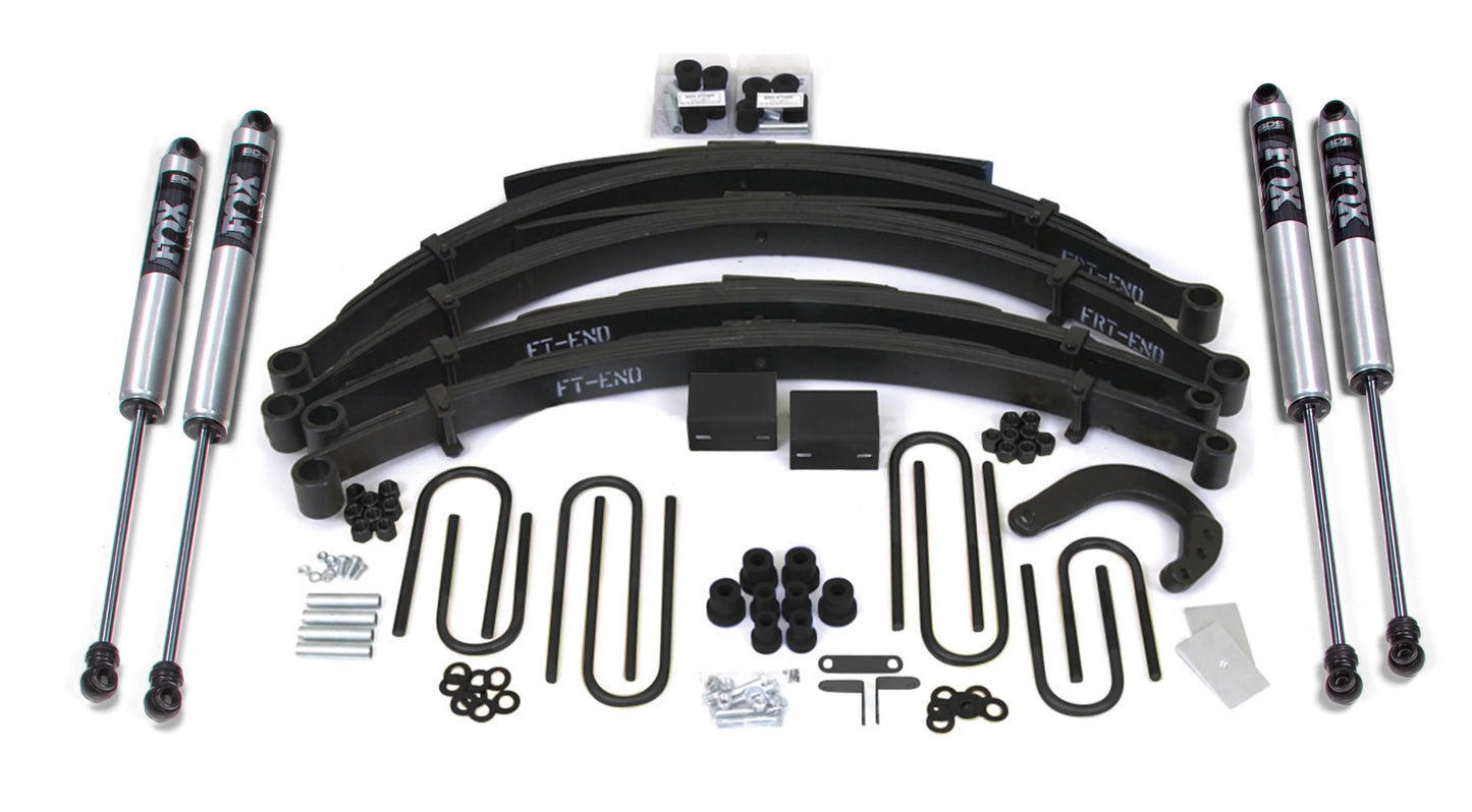 BDS 1973-1976 CHEVY,GMC 1/2 TON TRUCK,SUV,4" LIFT KIT,LEAF SPRING,FOX 2.0 SHOCKS