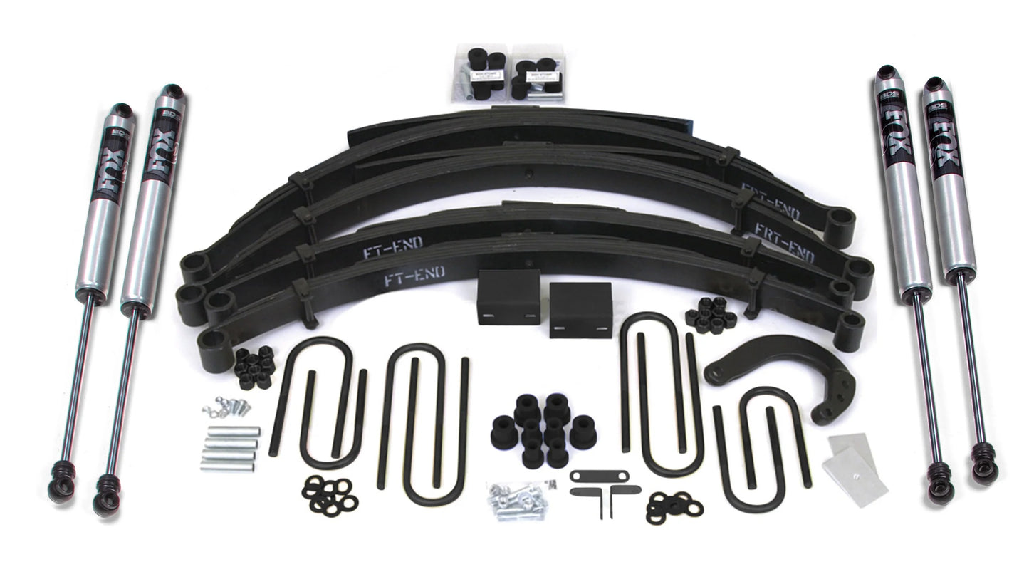 BDS 1973-1976 CHEVY,GMC 3/4 TON TRUCK,SUV,4" LIFT KIT,LEAF SPRING,FOX 2.0 SHOCKS