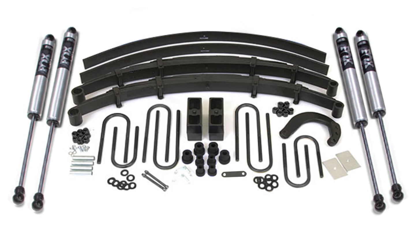 BDS 1973-1976 CHEVY,GMC 1/2 TON TRUCK,SUV,6" LIFT KIT,ADD-A-LEAF,FOX 2.0 SHOCKS