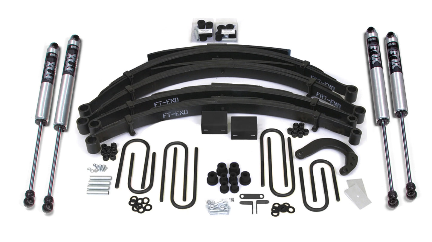 BDS 1973-1976 CHEVY,GMC 3/4 TON TRUCK,SUV,6" LIFT KIT,LEAF SPRING,FOX 2.0 SHOCKS