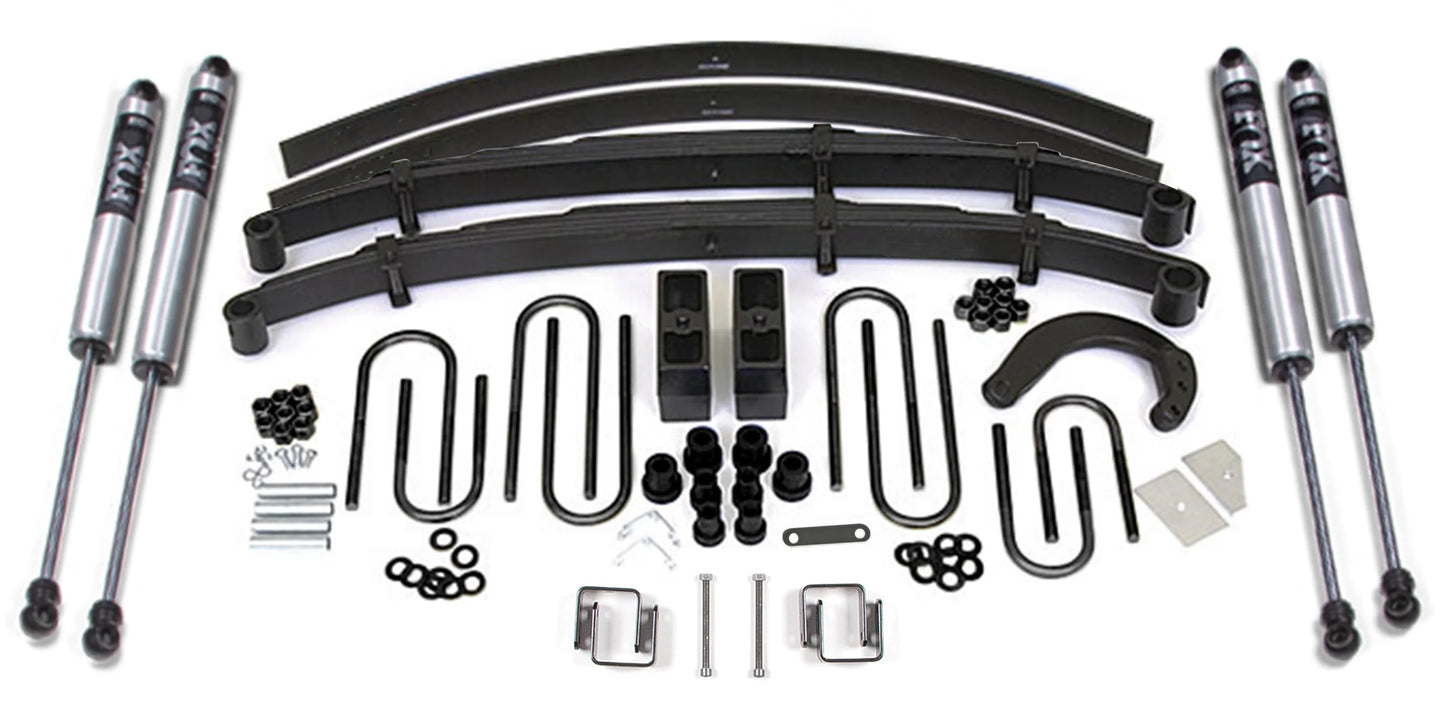 BDS 1977-1987 CHEVY,GMC 1/2 TON TRUCK,SUV,6" LIFT KIT,ADD-A-LEAF,FOX 2.0 SHOCKS