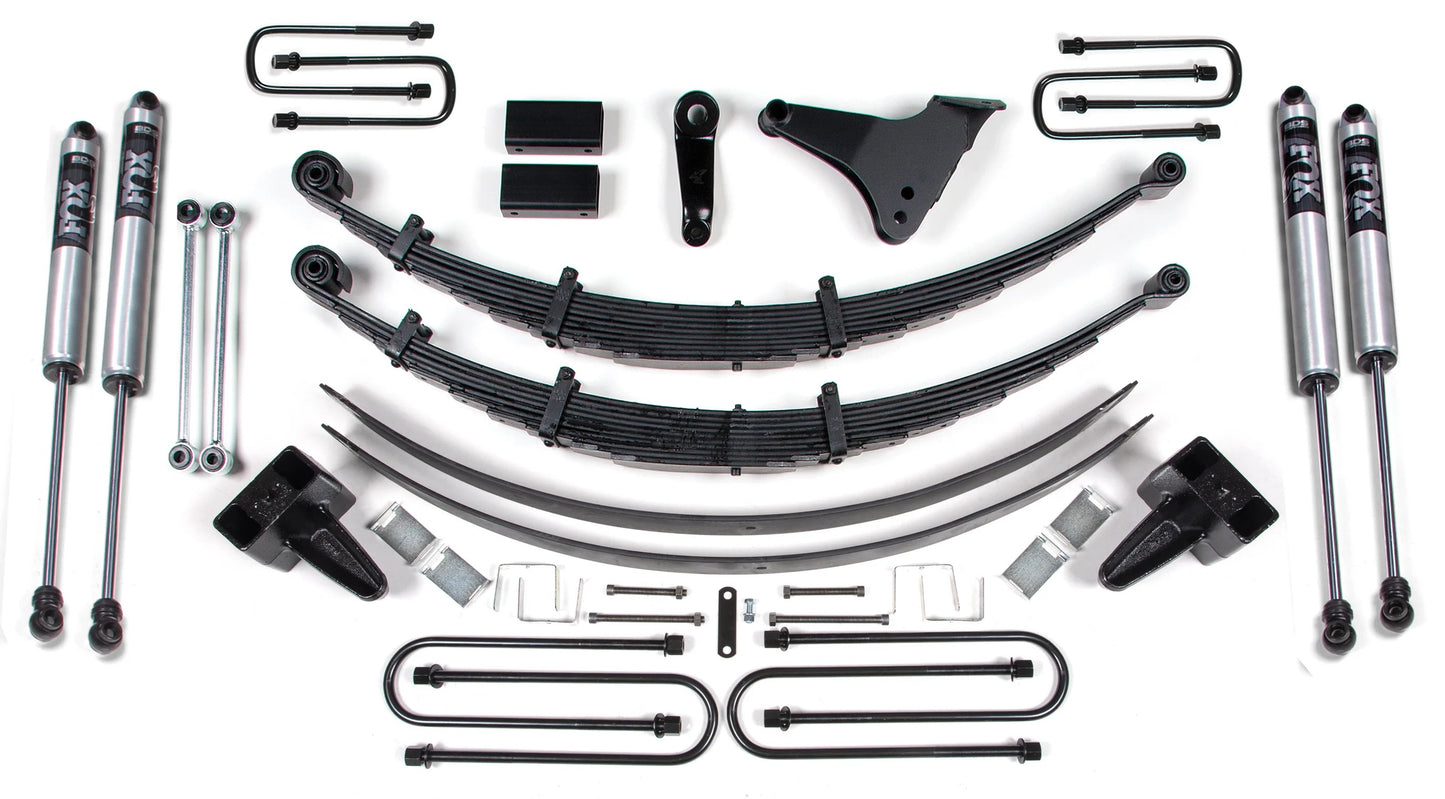 BDS 1999-2004 F-250,F-350 SUPER,4WD,6" LIFT KIT,OVERLOAD,RADIUS,FOX SHOCKS