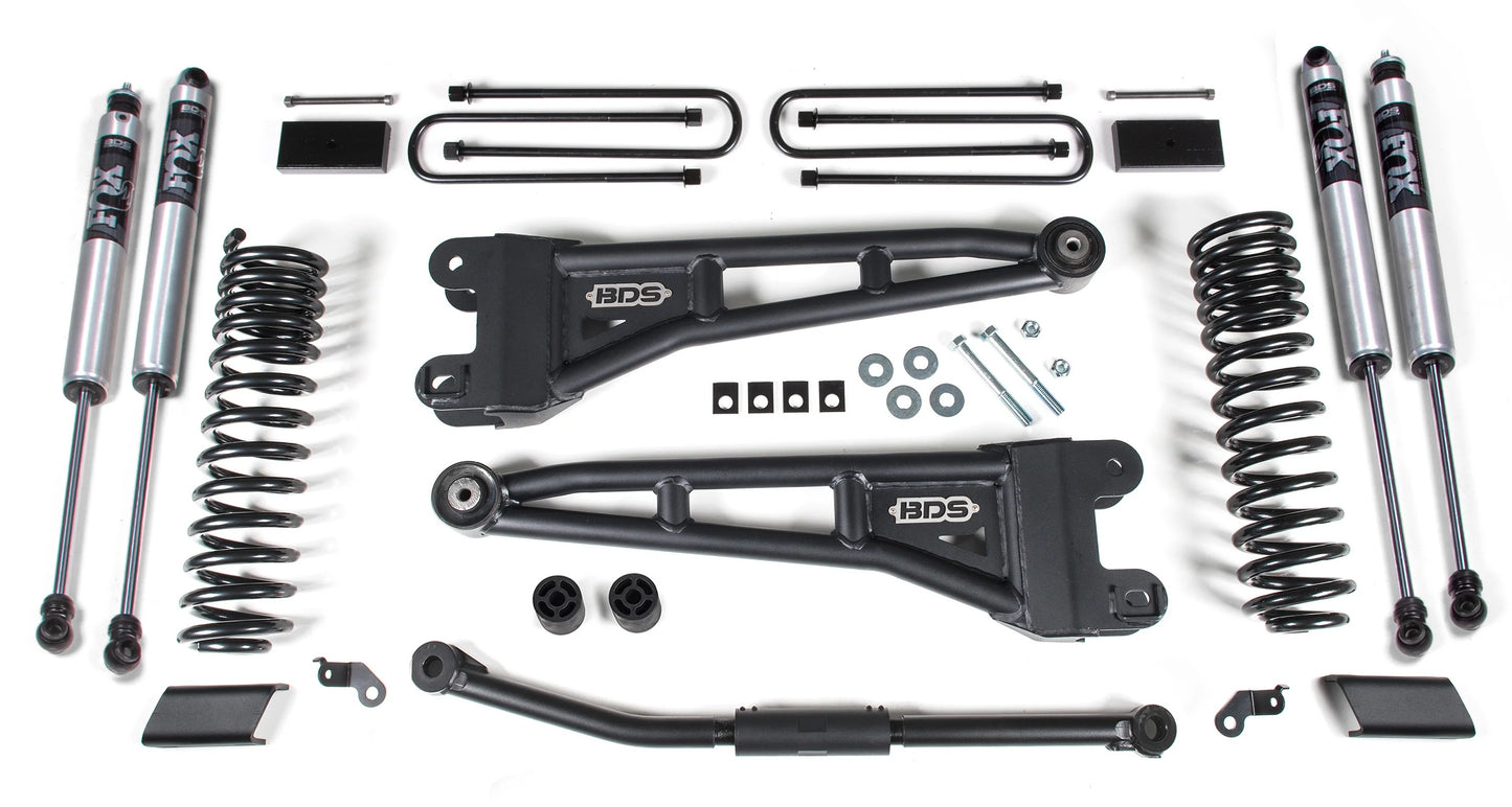 BDS 2023-2026 FORD F-450 2.5" LIFT KIT WITH FOX 2.0 PERFORMANCE SHOCKS