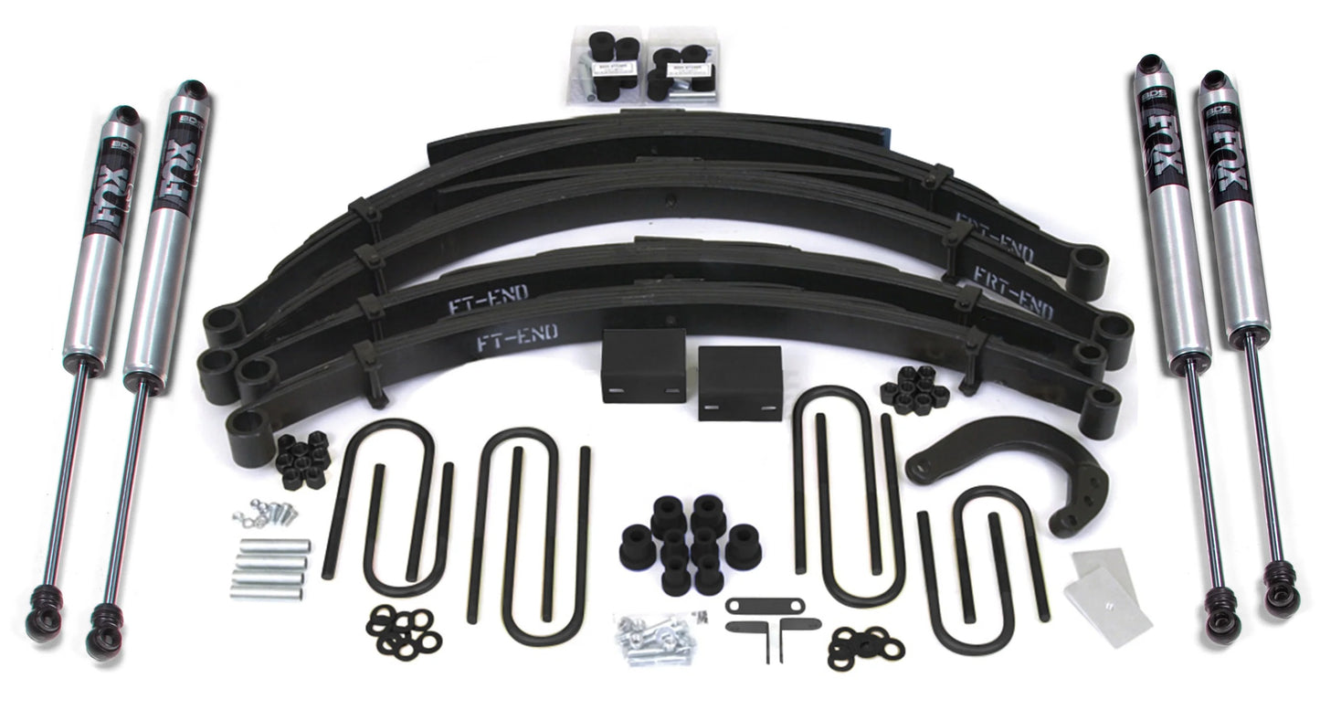 BDS 1977-1987 CHEVY,GMC 1/2 TON TRUCK,SUV,6" LIFT KIT,LEAF SPRING,FOX 2.0 SHOCKS