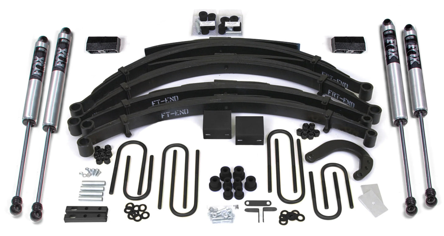 BDS 1977-1987 CHEVY,GMC 3/4 TON TRUCK,SUV,8" LIFT KIT,LEAF SPRING,FOX 2.0 SHOCKS