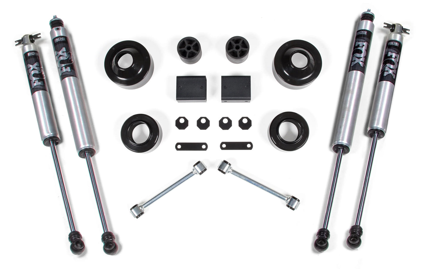 BDS 2007-2011 JEEP WRANGLER JK 2 DOOR 2" LIFT KIT,FOX 2.0 SHOCKS