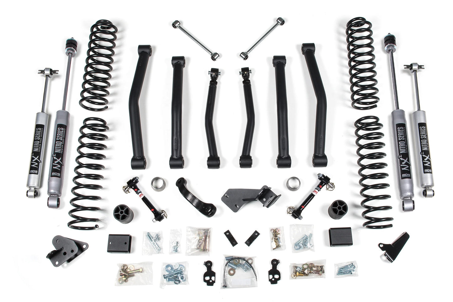 BDS 2012-2018 JEEP WRANGLER JK 4 DOOR 4.5" LIFT KIT,NITRO SHOCKS