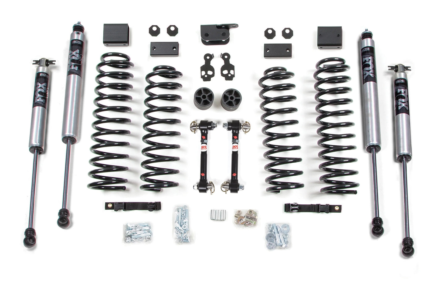 BDS 2007-2011 JEEP WRANGLER JK 4 DOOR 3" LIFT KIT,FOX 2.0 SHOCKS