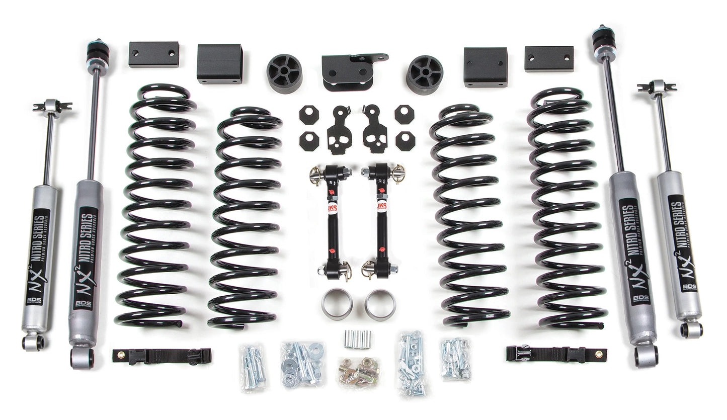 BDS 2012-2018 JEEP WRANGLER JK 2 DOOR 3" LIFT KIT,NITRO SHOCKS