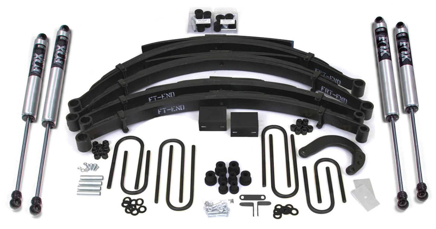 BDS 1988-1991 CHEVY,GMC 1/2 TON TRUCK,SUV,4" LIFT KIT,LEAF SPRING,FOX 2.0 SHOCKS