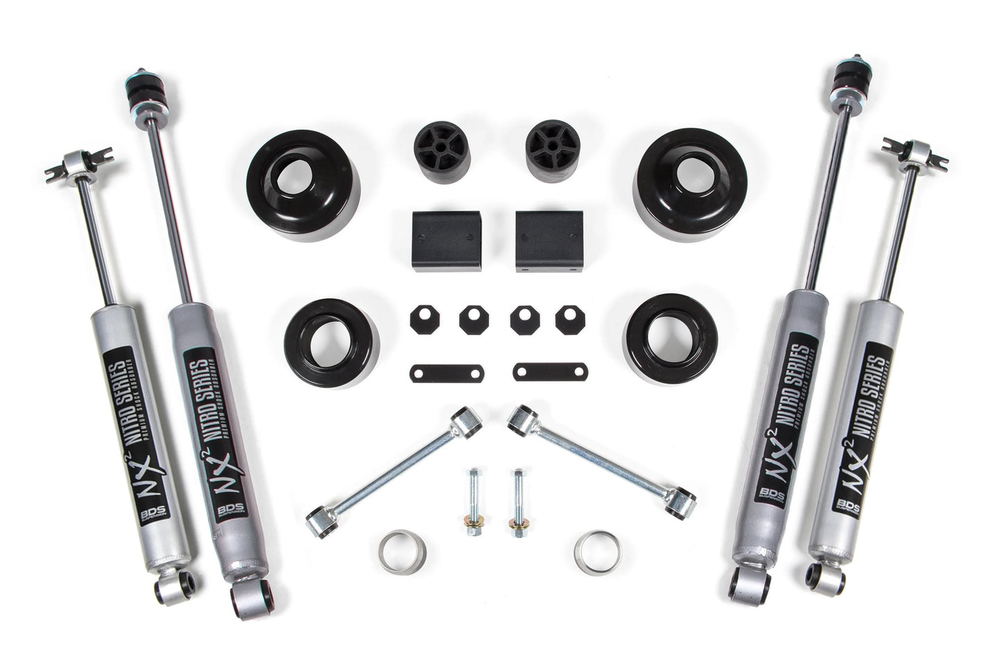 BDS 2012-2018 JEEP WRANGLER JK 2 DOOR 2" LIFT KIT,NITRO SHOCKS