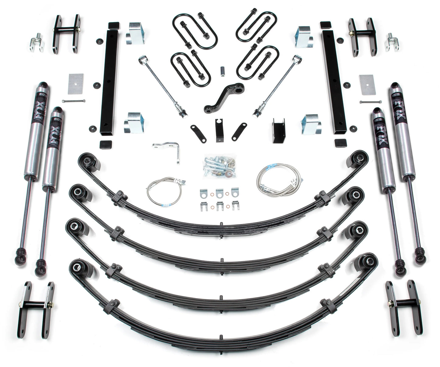 BDS 1987-1995 JEEP WRANGLER YJ,6" LIFT KIT,LEAF SPRING,FOX 2.0 SHOCKS