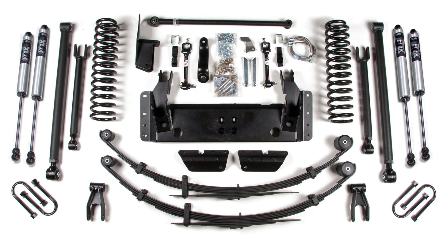 BDS 1984-2001 JEEP CHEROKEE XJ LONG ARM 6.5" LIFT KIT,FOX SHOCKS,CHRYSLER REAR