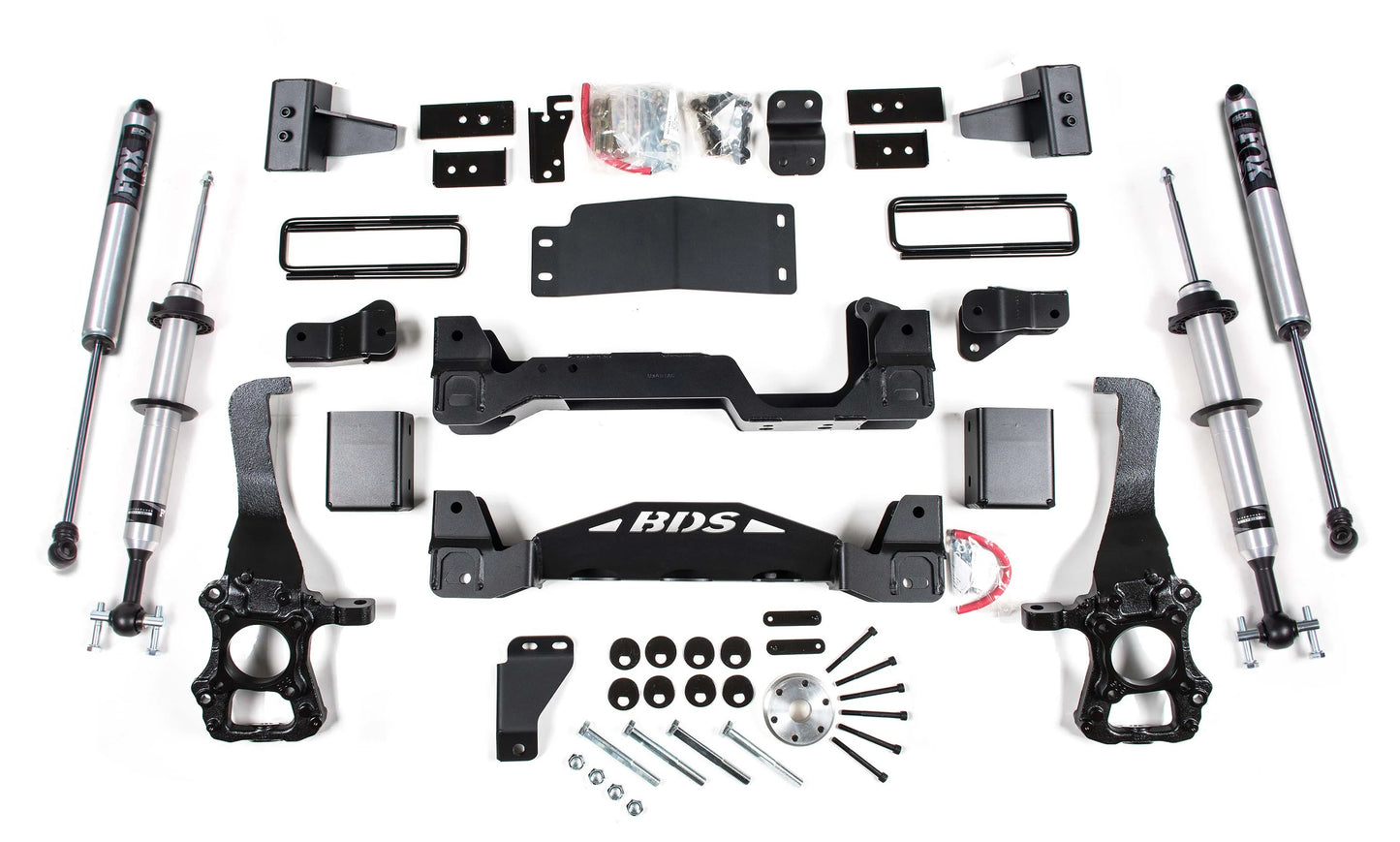 BDS 2015-2020 FORD F-150,4WD,4" LIFT KIT,FOX 2.0 STRUTS,BLOCK,FOX 2.0 SHOCKS