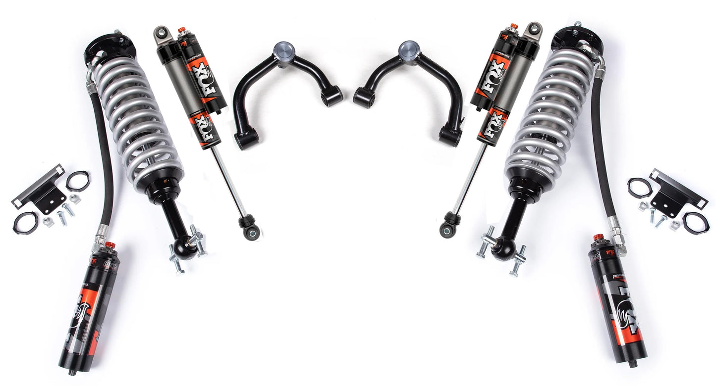 BDS 15-20 FORD F-150,4WD,2" LEVELING KIT,FOX 2.5 COILOVERS,REAR FOX 2.5 ELITE