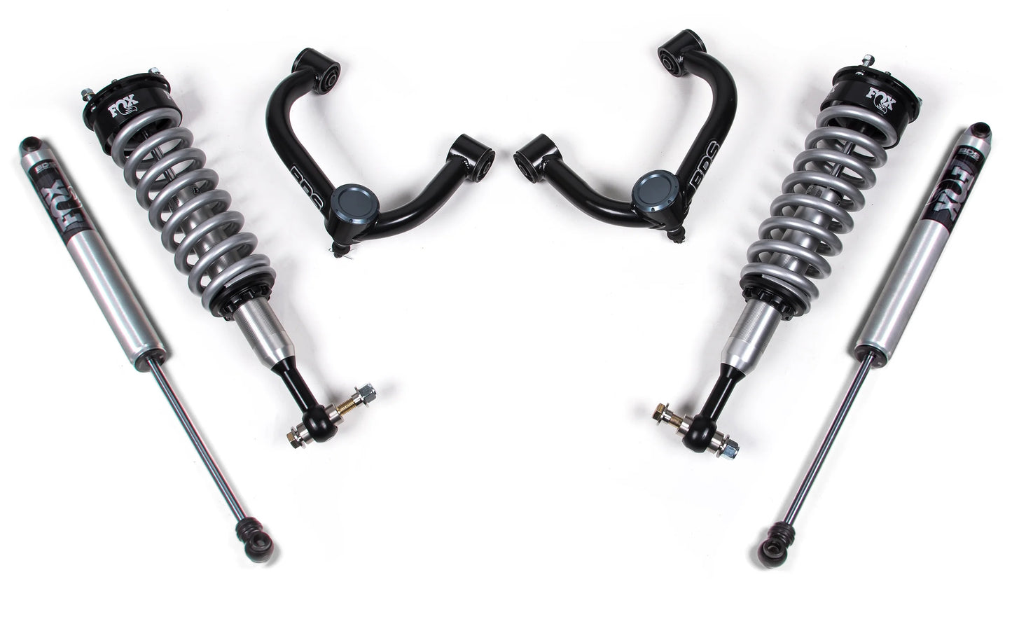 BDS 2009-2013 FORD F-150,4WD,2" LEVELING KIT,FOX 2.0 COILOVERS,REAR FOX 2.0