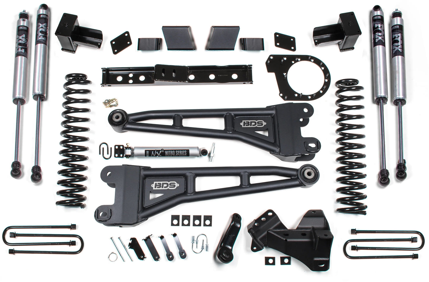 BDS 20-22 FORD F-350 4WD,DRW,DIESEL,6" RADIUS LIFT,BLOCK,FOX 2.0 SHOCKS