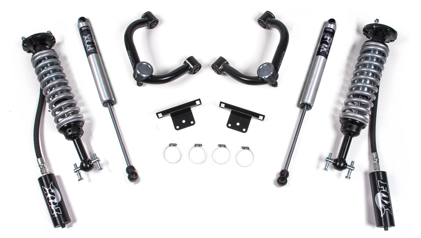 BDS 2014-2020 FORD F-150 4WD,2" LEVELING KIT,FOX 2.5 COILOVERS,FOX 2.0 SHOCKS