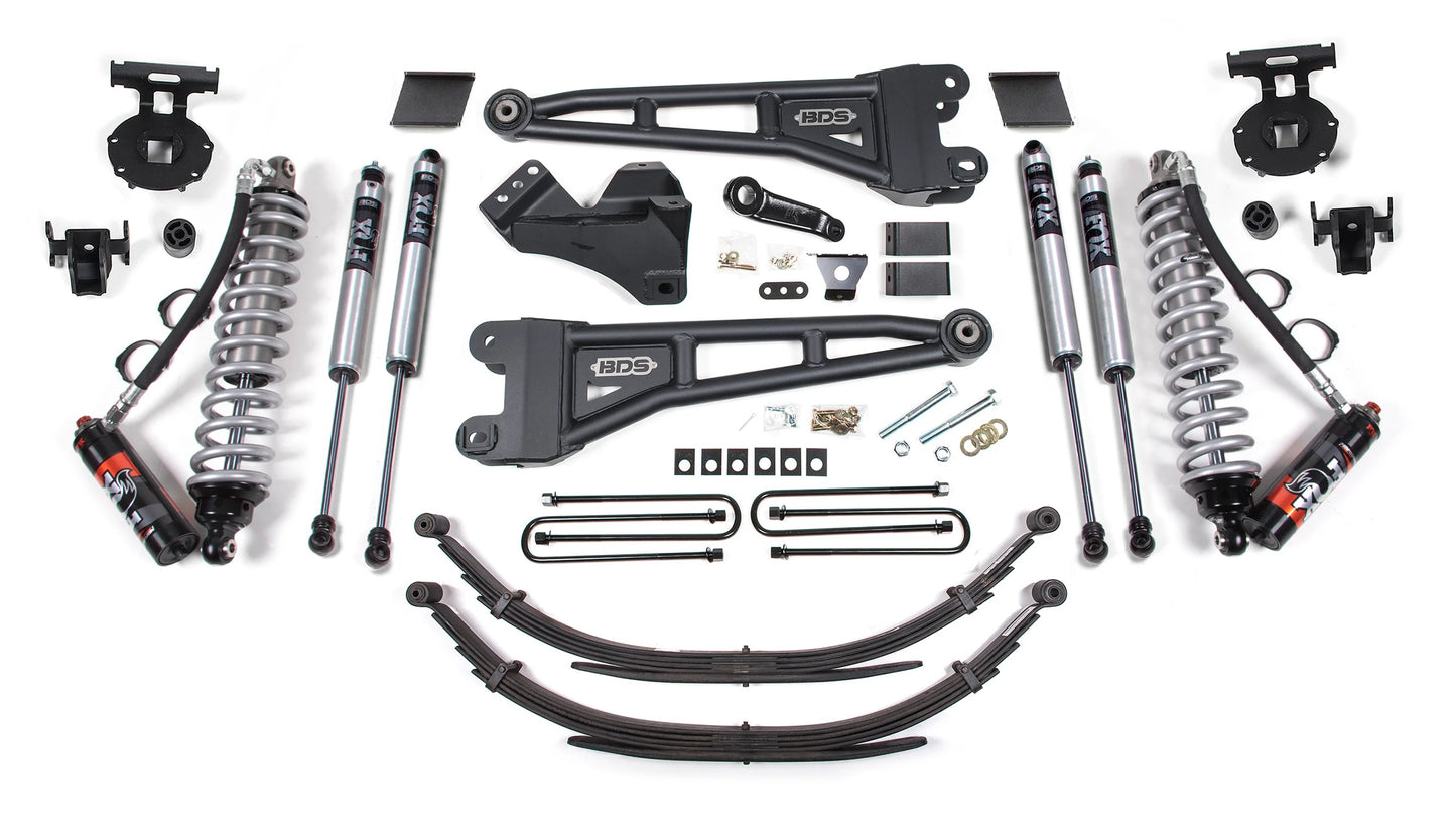 BDS 11-16 FORD F-250/F-350,DIESEL,4WD,6" RADIUS LIFT,3" FACTORY BLOCK,FOX 2.5