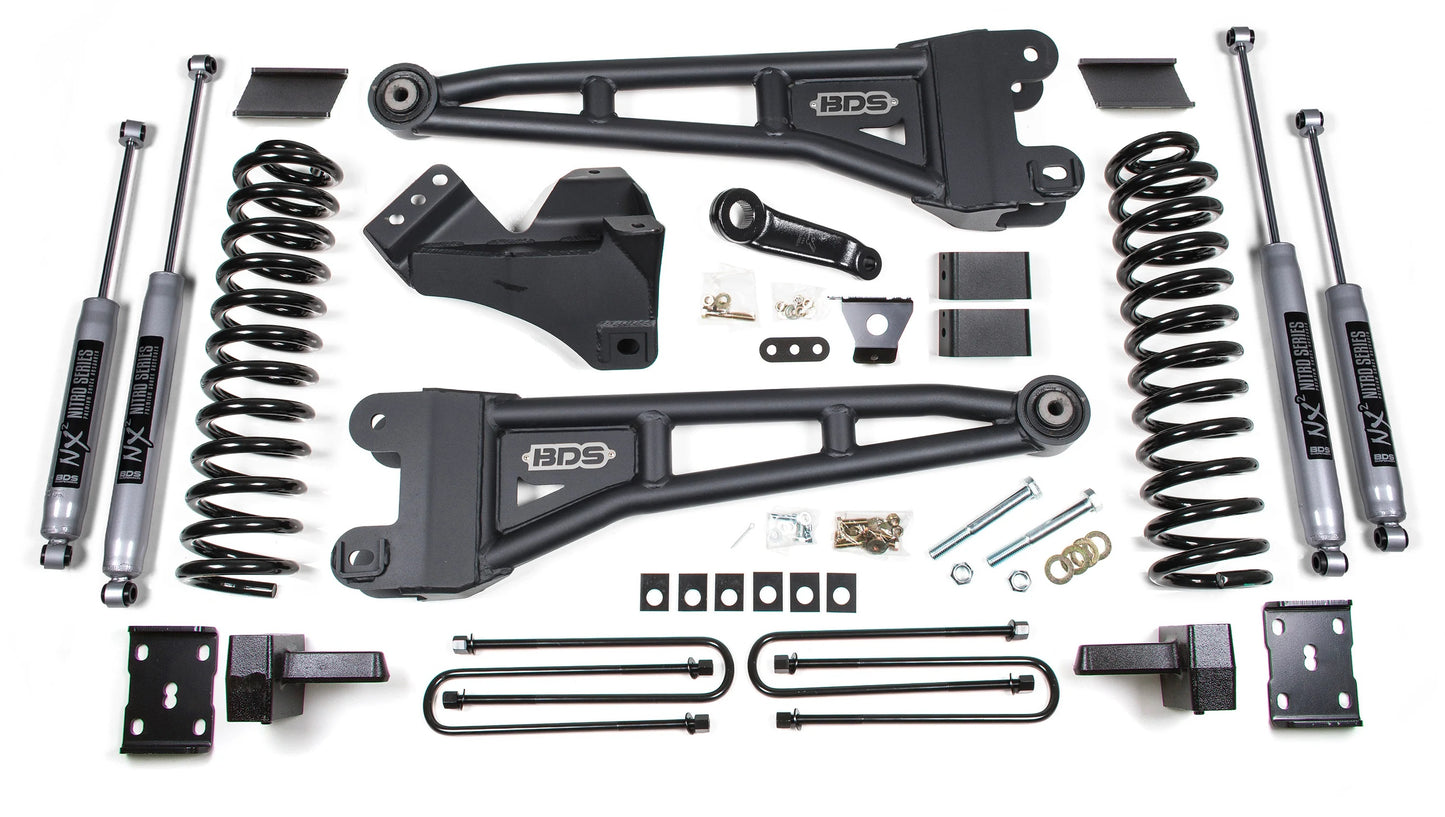 BDS 11-16 FORD F-250/F-350,DIESEL,4WD,6" RADIUS LIFT,3" FACTORY BLOCK,NITRO