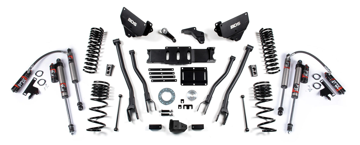 BDS 2014-2018 RAM 2500,DIESEL,4WD,6" LIFT,4-LINK,COIL SPRING,FOX 2.5 COILOVER