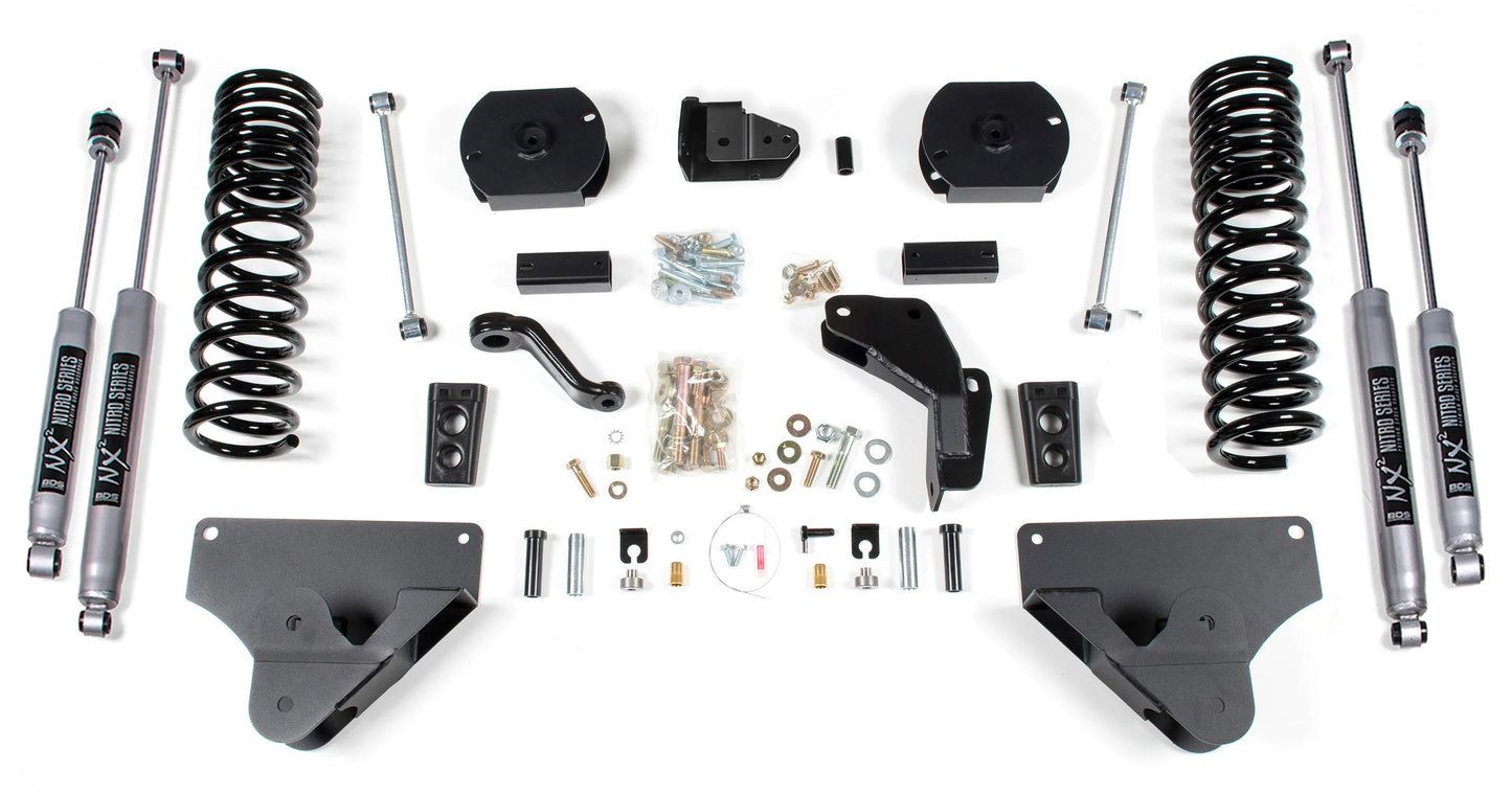 BDS 2014-2018 RAM 2500,GAS,4WD,4" LIFT KIT,COIL SPACER,NITRO SHOCKS