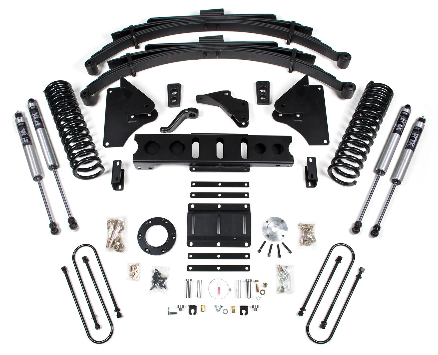 BDS 2013-2018 RAM 3500,DIESEL,4WD,8" LIFT,LEAF SPRING,6 BOLT INDEX,FOX 2.0 SHOCK