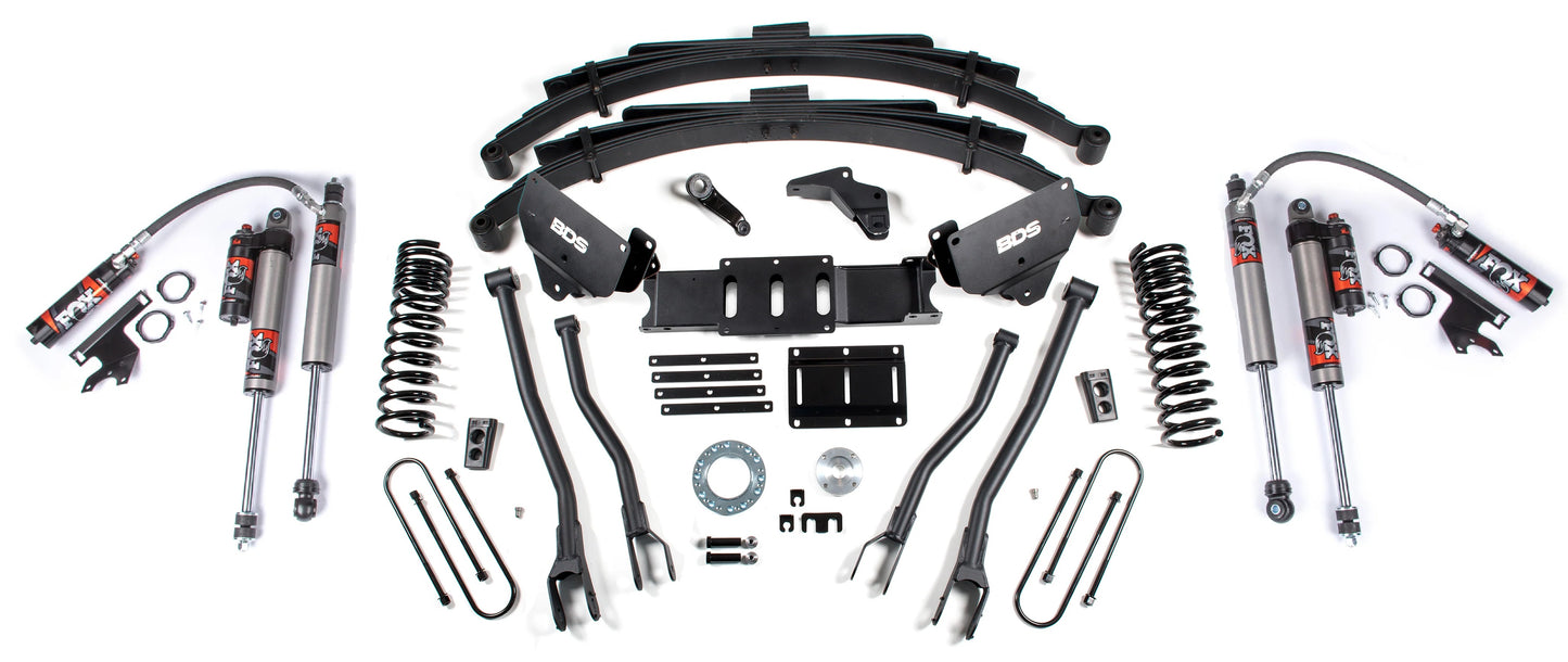BDS 2013-2018 RAM 3500 4WD,GAS,5.5" LIFT,LEAFS,4-LINK,SPRINGS,FOX 2.5 SHOCKS