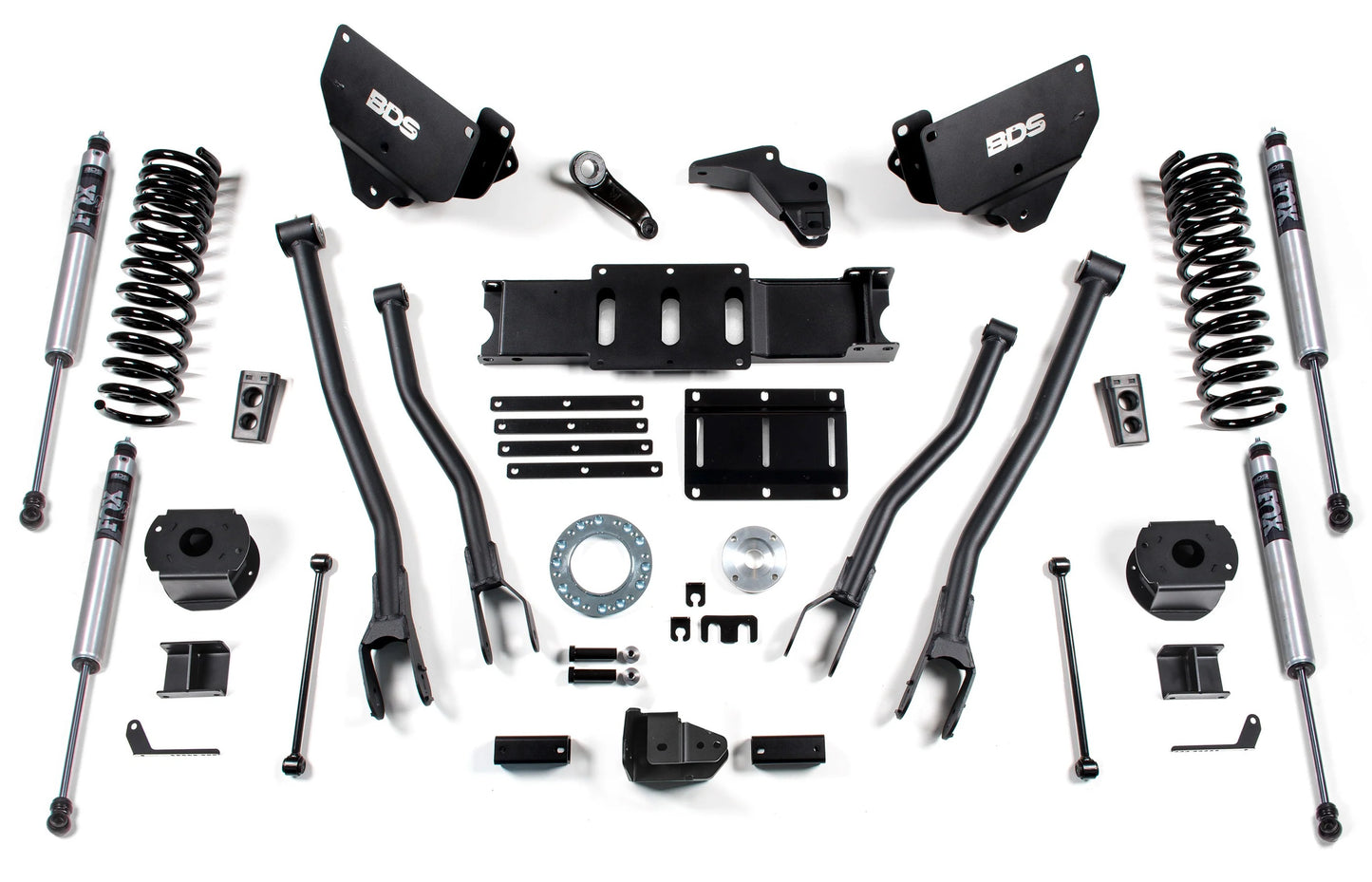 BDS 2014-2018 RAM 2500 4WD,DIESEL,REAR AIR RIDE,6" LIFT KIT,4-LINK,FOX 2.0 SHOCK