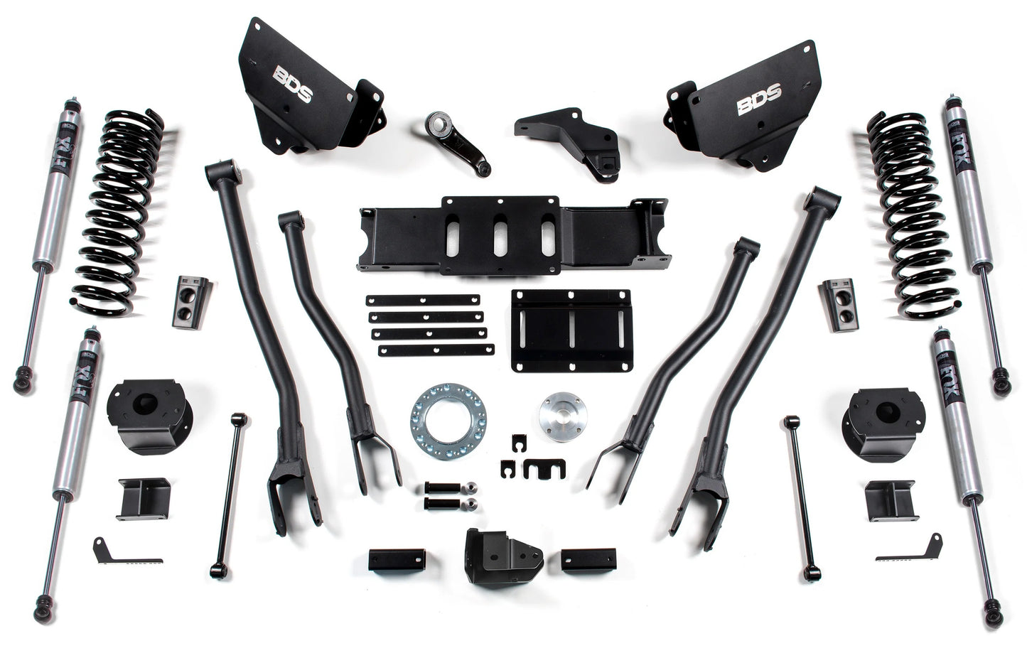 BDS 2014-2018 RAM 2500 4WD,GAS,REAR AIR RIDE,5.5" LIFT KIT,4-LINK,FOX 2.0 SHOCKS