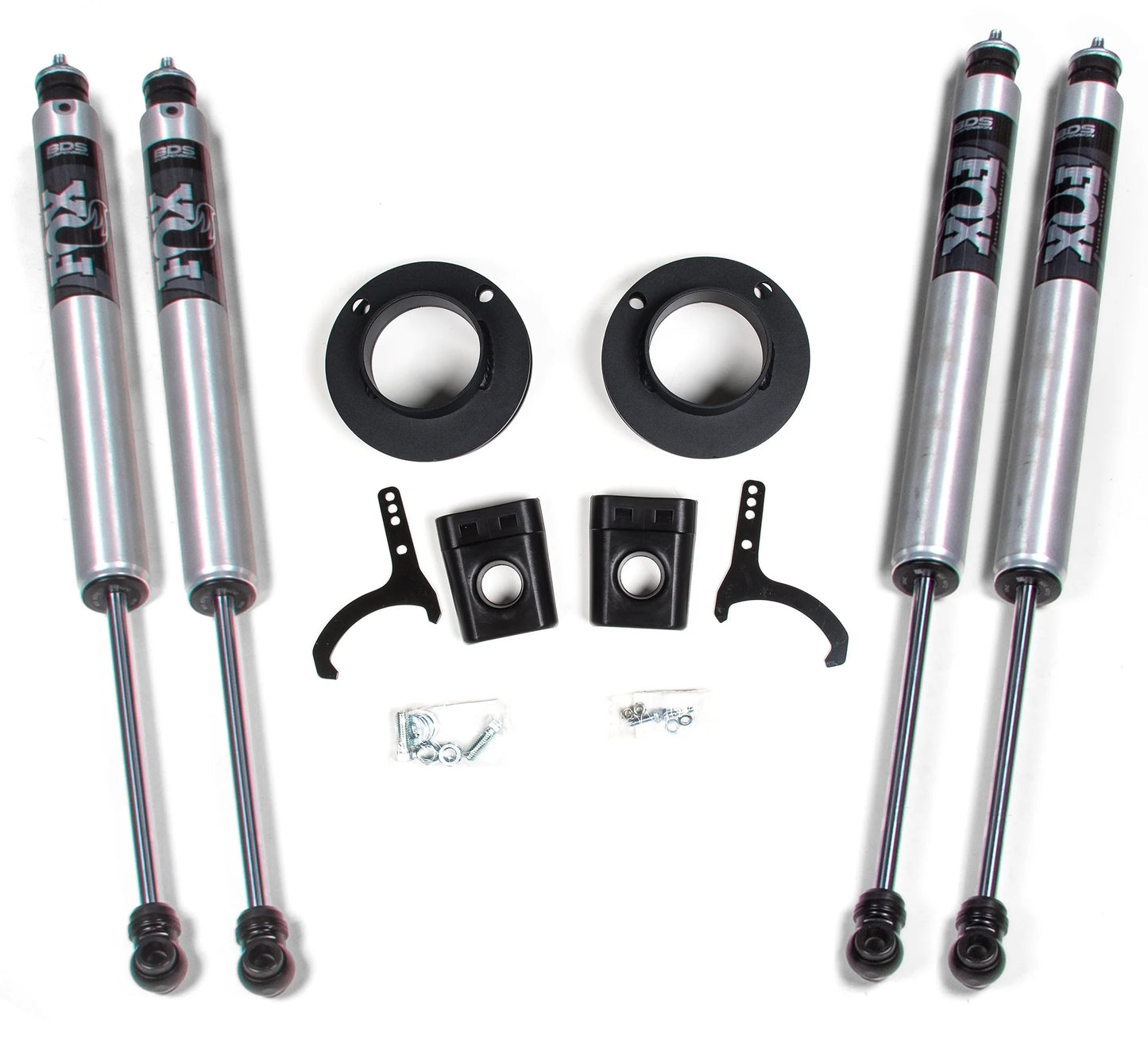 BDS 2014-2026 RAM 2500 4WD,REAR AIR RIDE,2" LEVELING KIT,FOX 2.0 SHOCKS