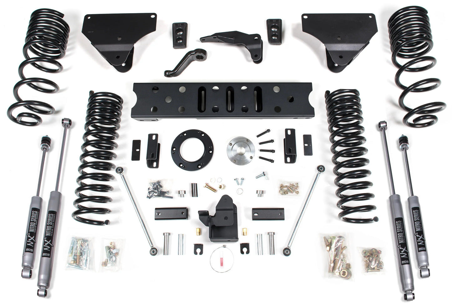 BDS 2014-2018 RAM 2500 POWER WAGON 4WD,GAS,4" LIFT KIT,SPRINGS,NITRO SHOCKS