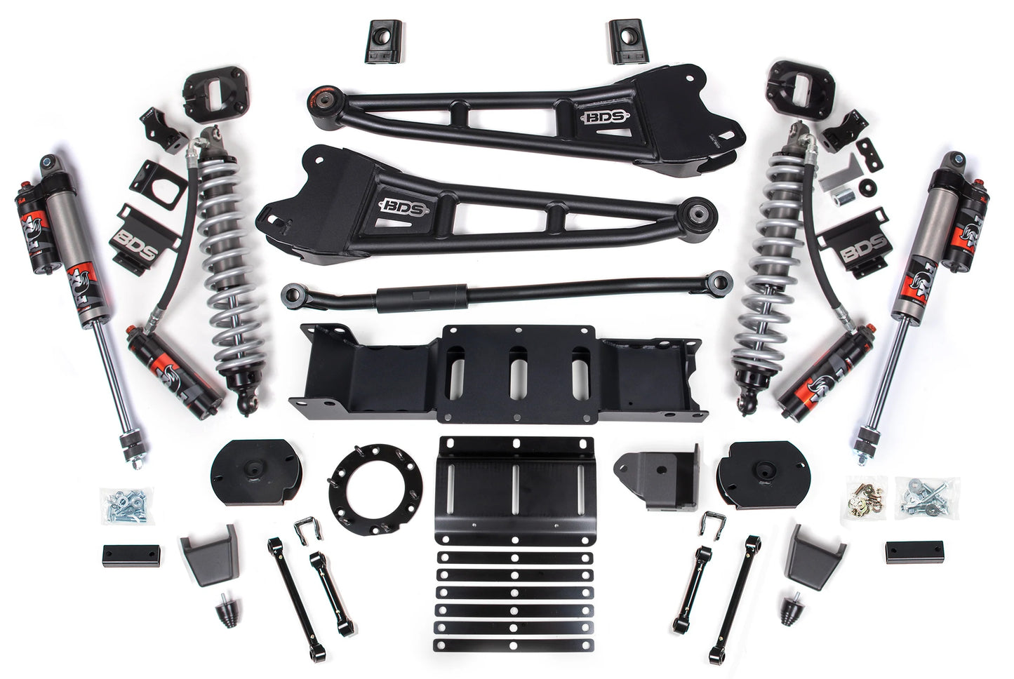 BDS 2019-2024 RAM 2500,DIESEL,4WD,3" RADIUS LIFT,RUBBER BUMPER,FOX 2.5 COILOVER