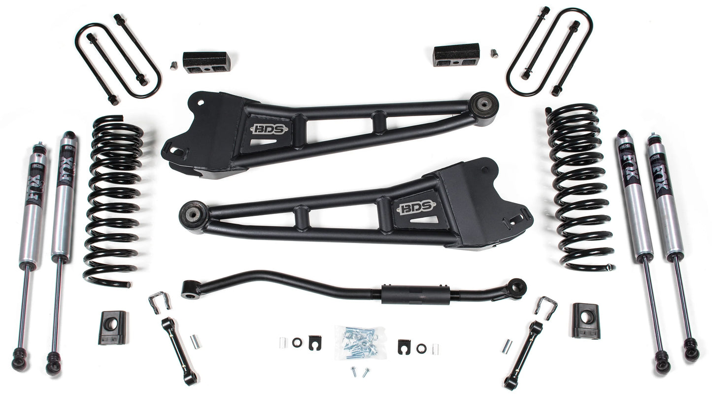 BDS 19-24 RAM 3500 4WD,DIESEL,OVERLOAD,RADIUS 3" LIFT KIT,SPRINGS,FOX 2.0 SHOCKS