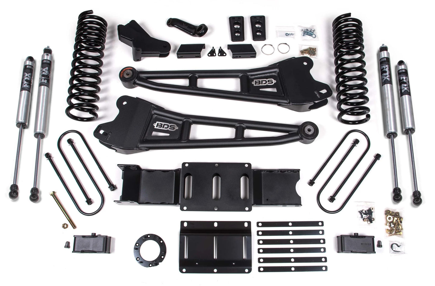 BDS 19-24 RAM 3500 4WD,DIESEL,NO OVERLOAD,RADIUS 4" LIFT,6-BOLT,FOX 2.0 SHOCKS