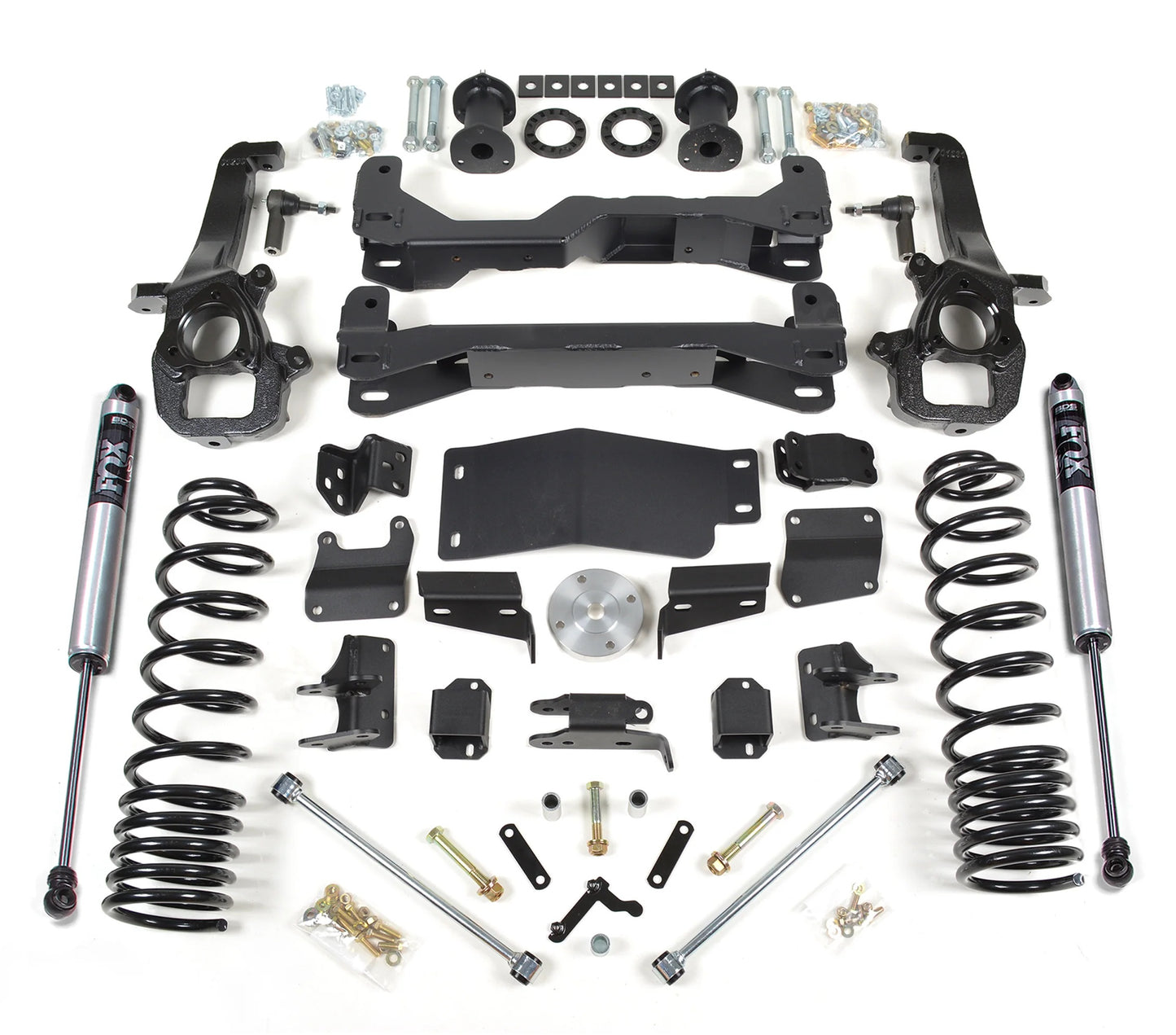 BDS 2019-2024 RAM 1500 4WD,LARGE BORE KNUCKLE,6" LIFT KIT,FOX 2.0 SHOCKS