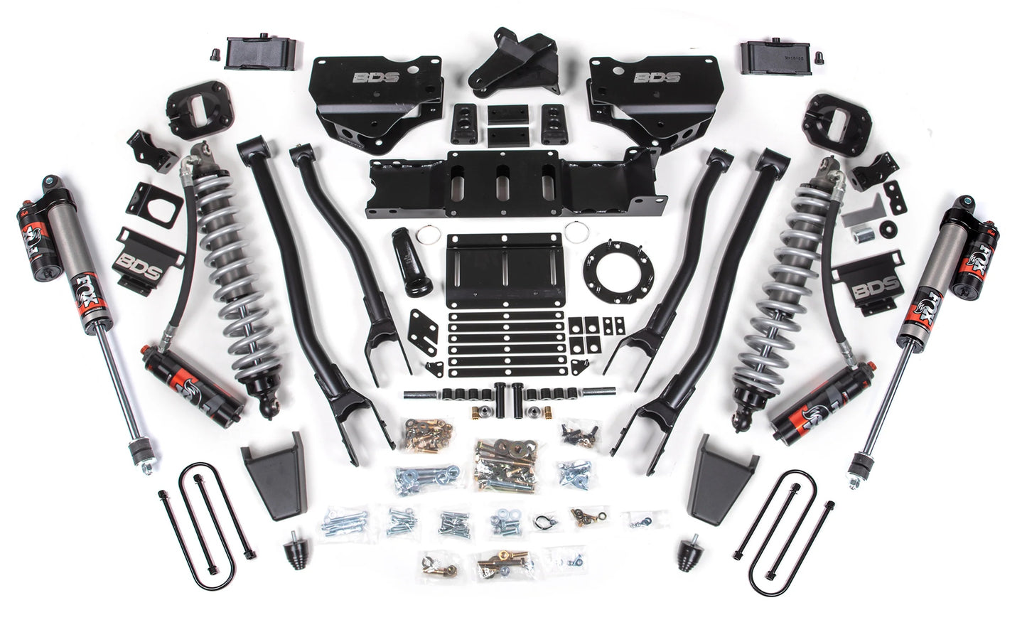 BDS 19-24 RAM 3500 4WD,DIESEL,NO OVERLOAD,4" LIFT,2",4-LINK,6-B,FOX 2.5,RUBBER