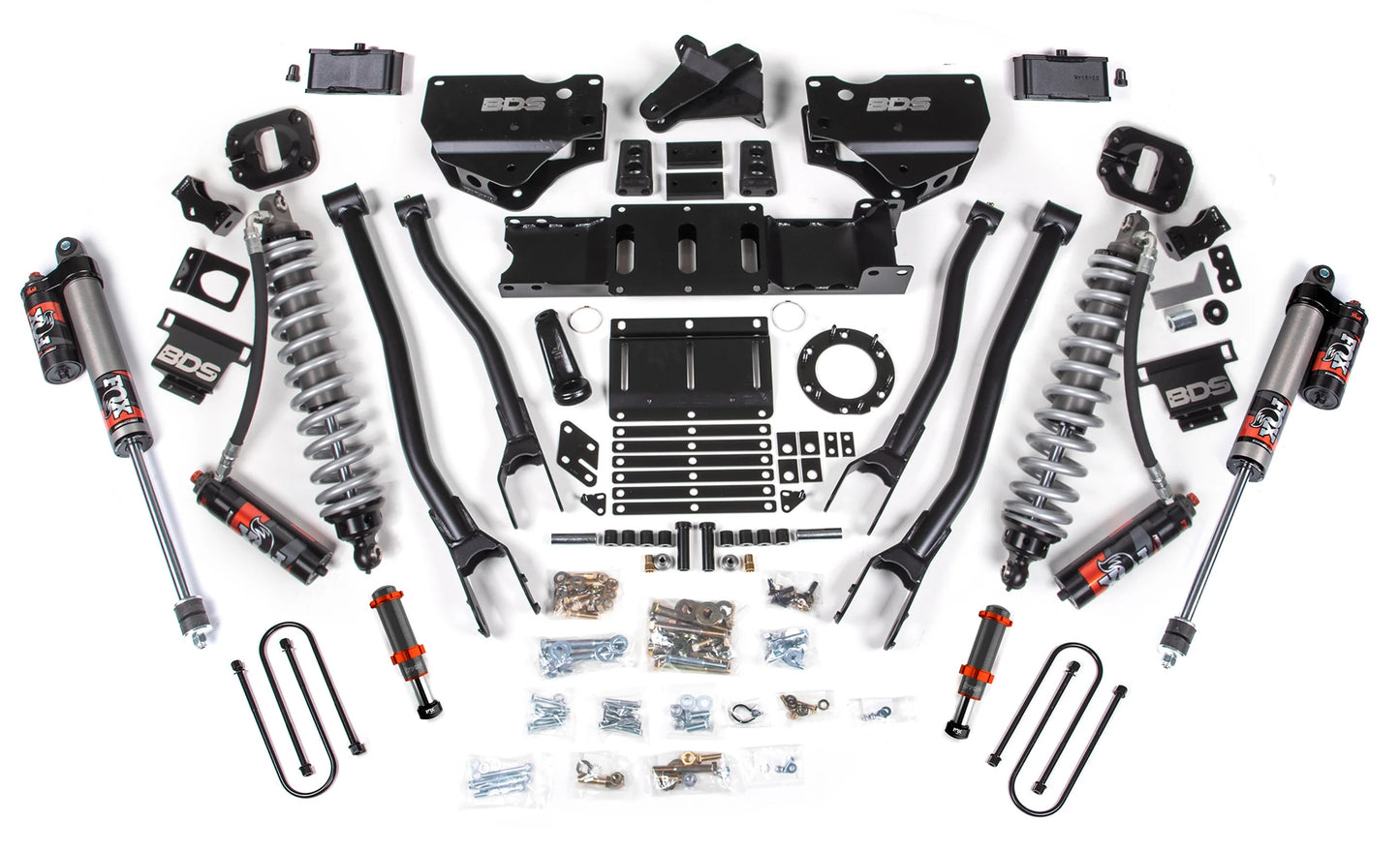 BDS 19-24 RAM 3500 4WD,DIESEL,OVERLOAD,4" LIFT,2",4-LINK,6-BOLT,FOX 2.5,HYDRO
