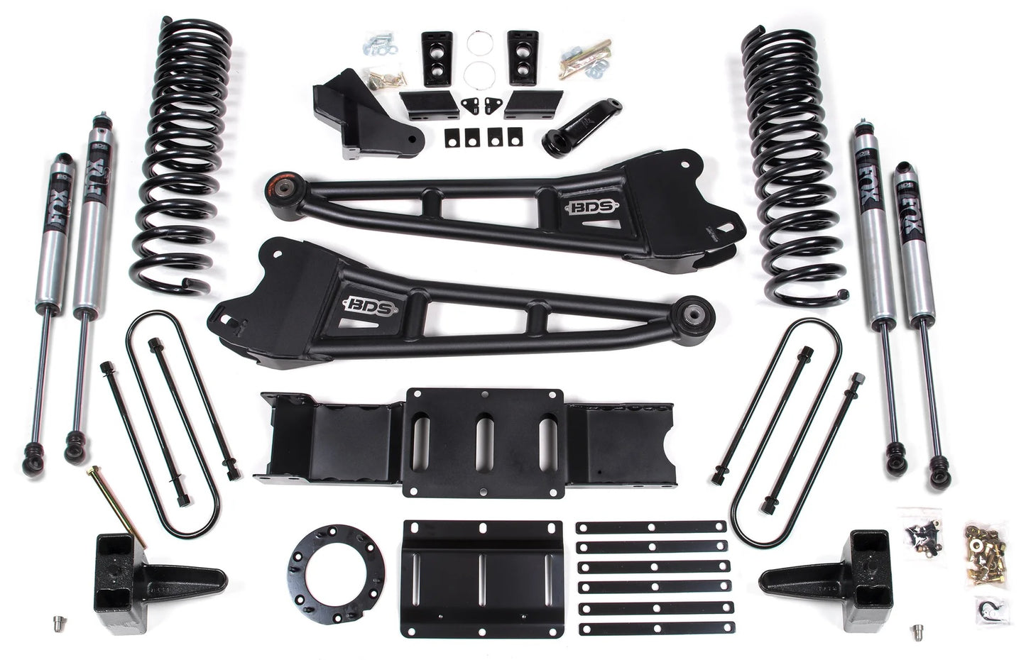 BDS 19-24 RAM 3500 DIESEL,4WD,6" RADIUS LIFT,5" BLOCK,NO OVERLOAD,6-BOLT,FOX 2.0