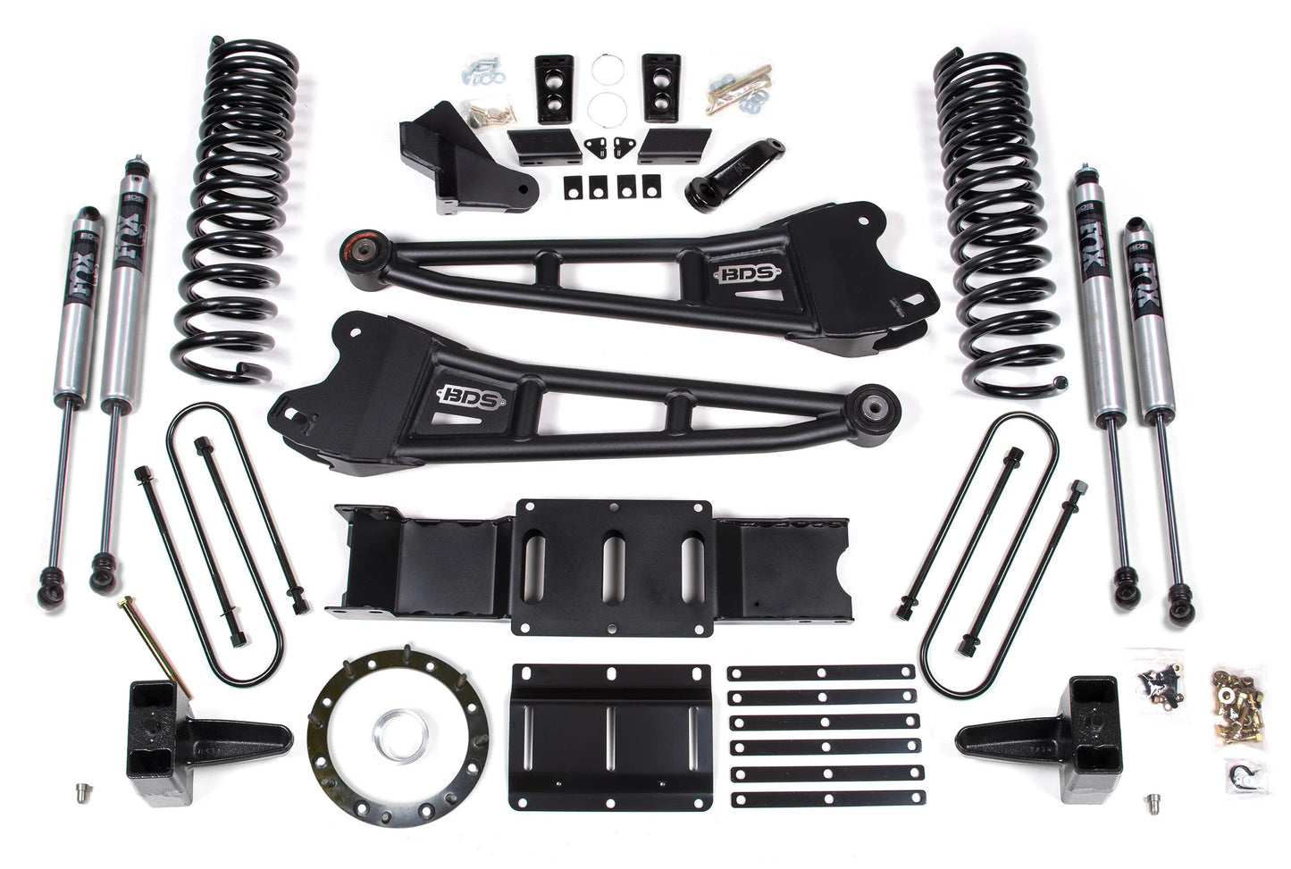 BDS 19-24 RAM 3500 DIESEL,4WD,6" RADIUS LIFT,5" BLOCK,NO OVERLOAD,8-BOLT,FOX 2.0