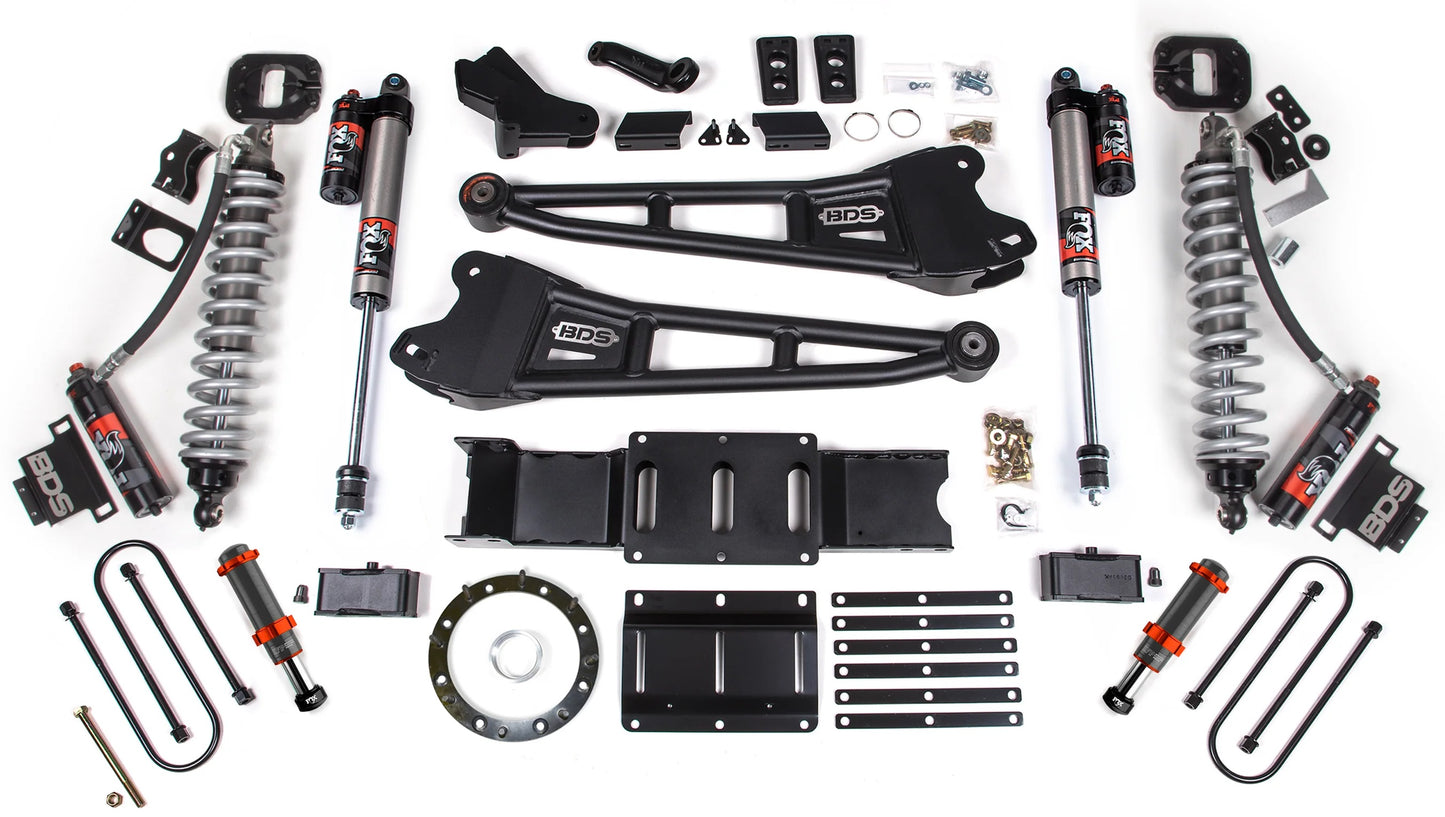 BDS 19-24 RAM 3500 DIESEL,4WD,6" RADIUS LIFT,5",NO OVERLOAD,HYDRO,8-B,FOX 2.5