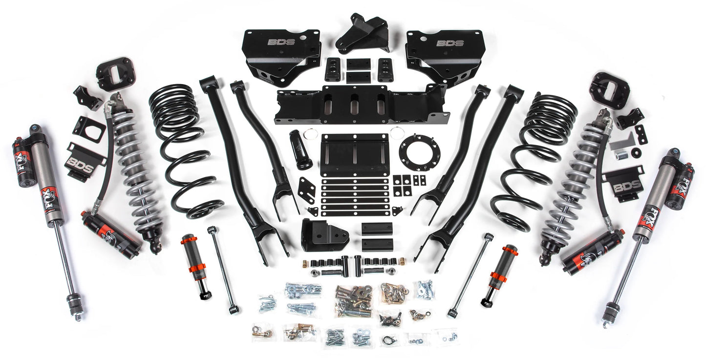 BDS 2019-2024 RAM 2500 DIESEL,4WD,6" LIFT,4-LINK,HYDRO BUMP,FOX 2.5 COILOVERS